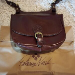 Patricia Nash Brown Leather Crossbody